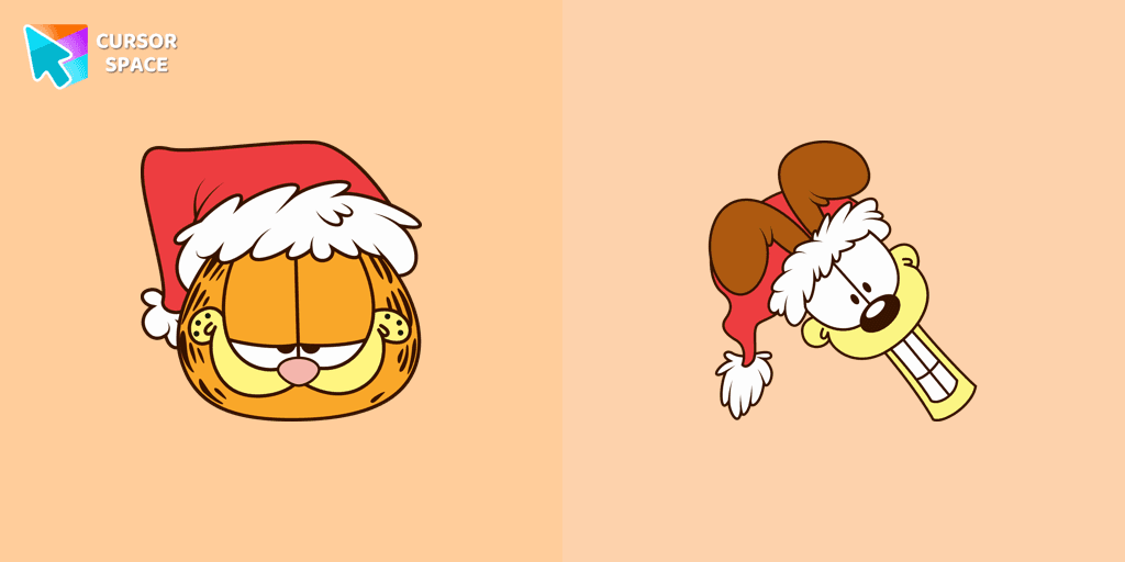 Garfield and Odie cursor